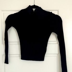 Bebe XS Black Sweater